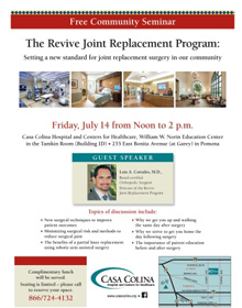 Joint Replacement Program